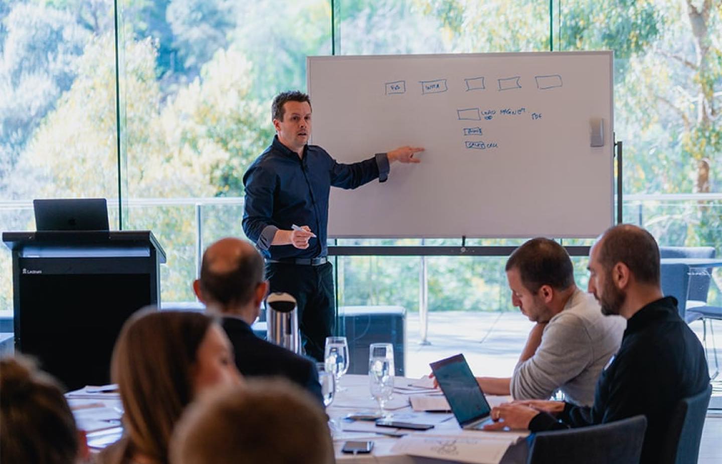David Jenyns Systems Training Whiteboard Event
